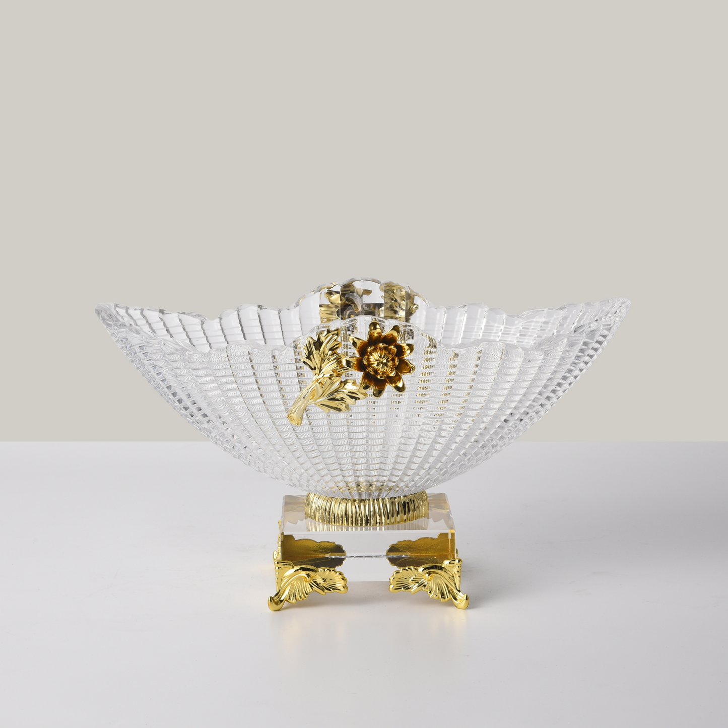 Gilded Aura Fruit Bowl