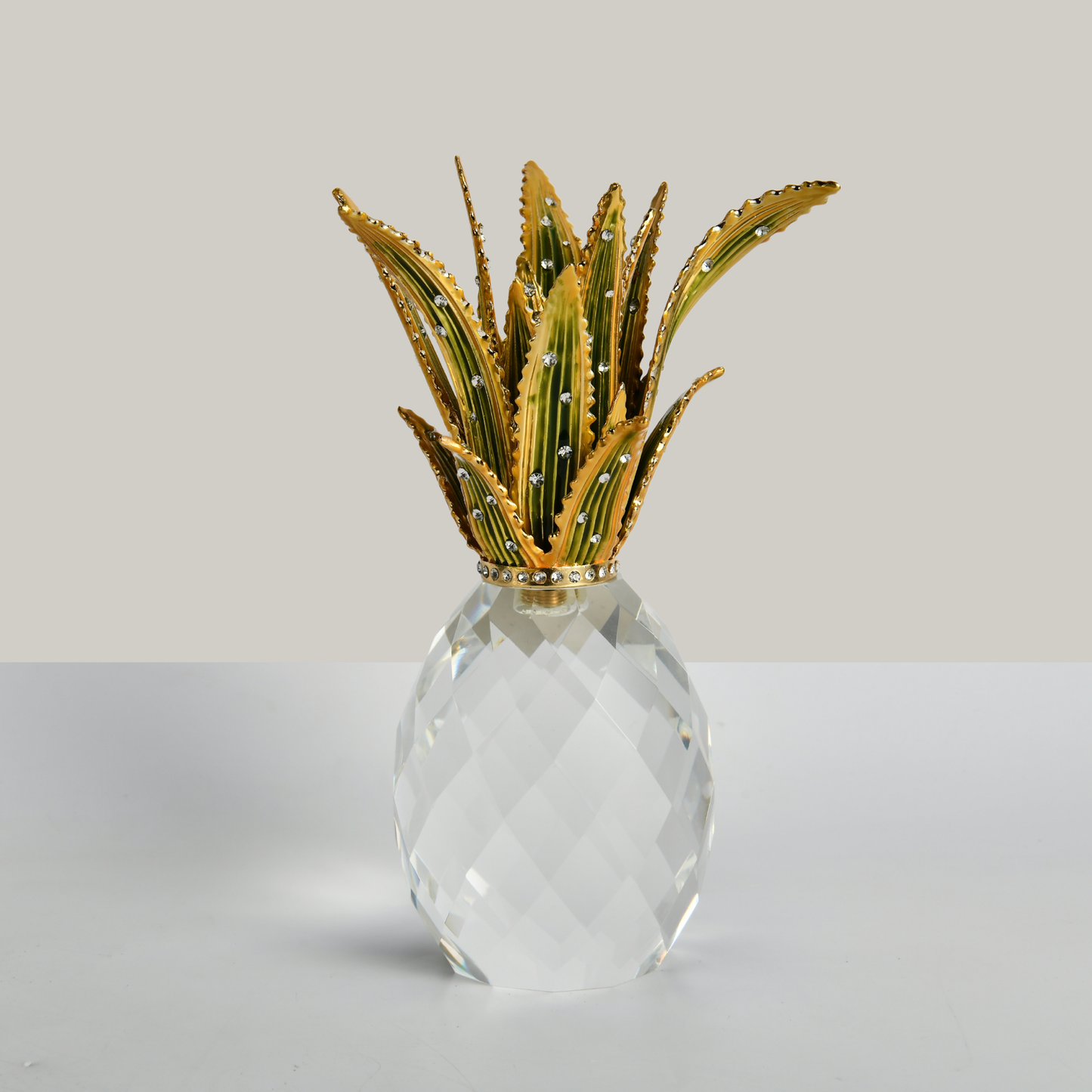 Crystal Tropic Pineapple Ornament (Large)