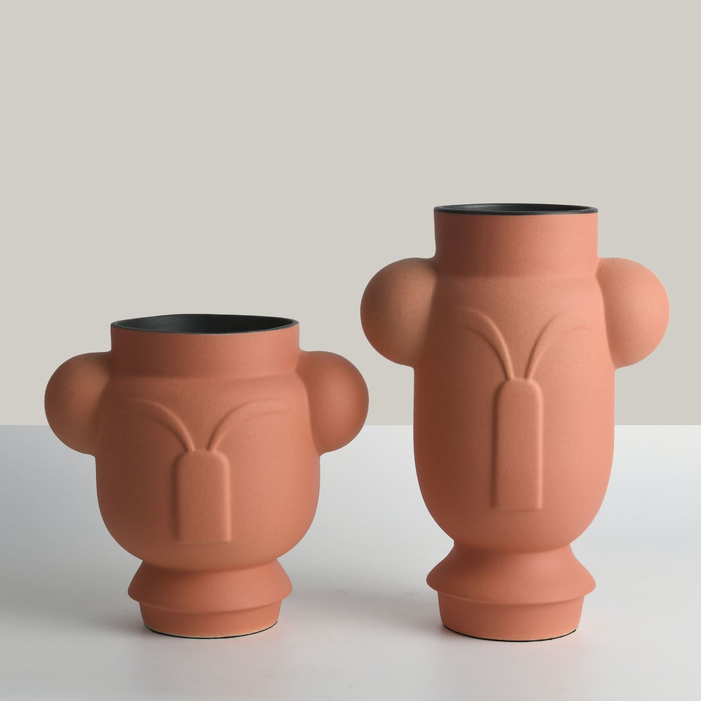 Solum Visage Flower Vase (Set of 2)