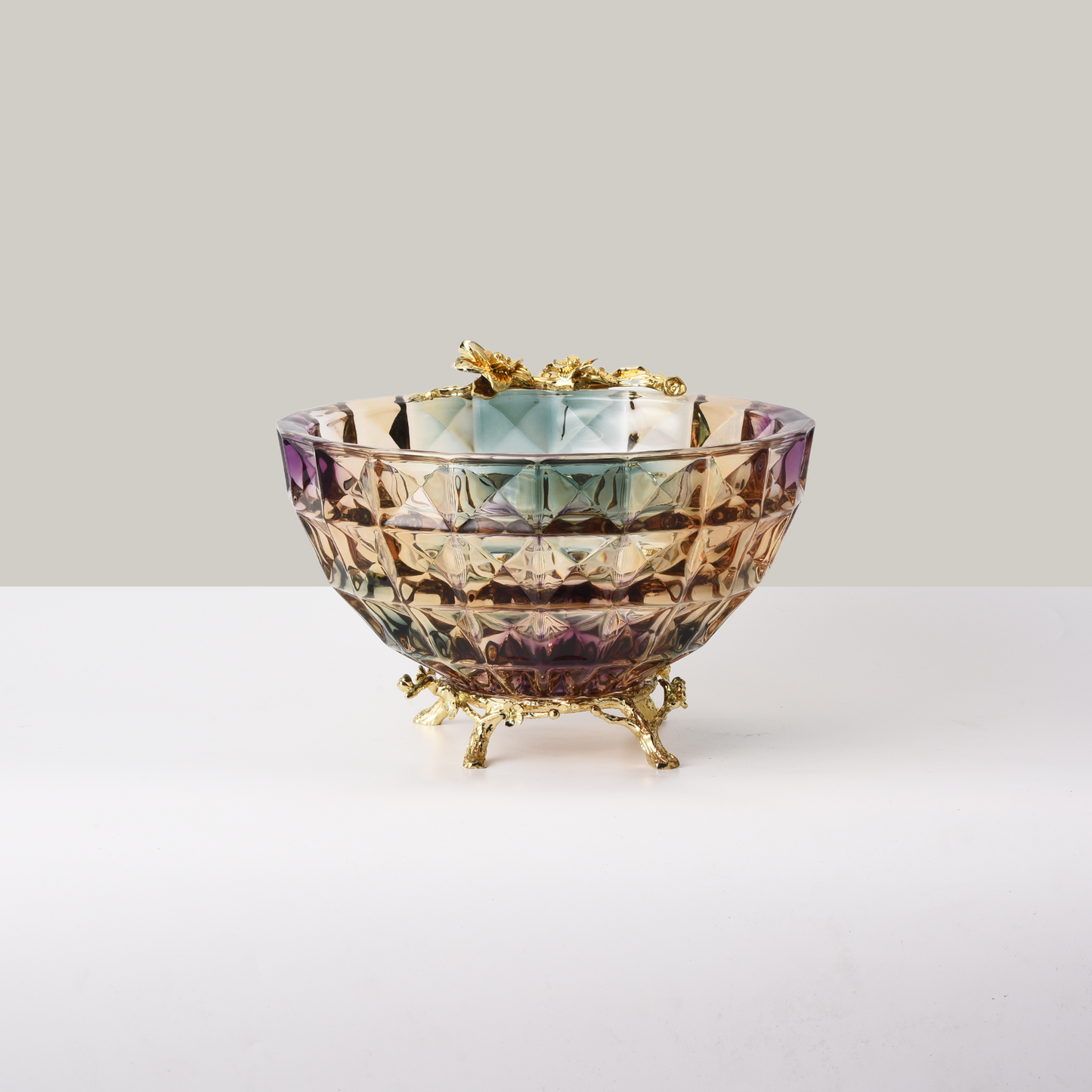 Radiant Bloom Bowl Fruit Bowl