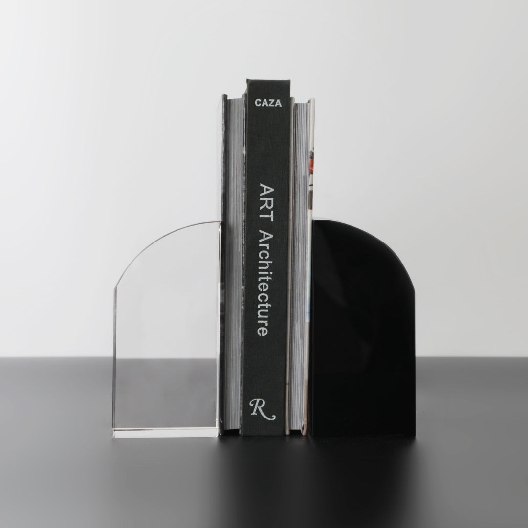 Crystal Clarity Enigma Bookends