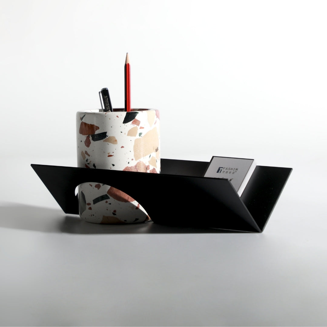 Marble Elegance Office Organizer Office Table Organizer