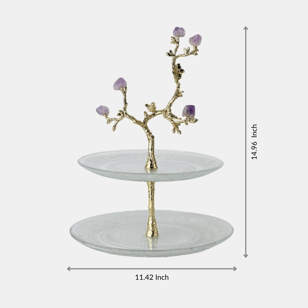 Lavender Boughs Accent Tray