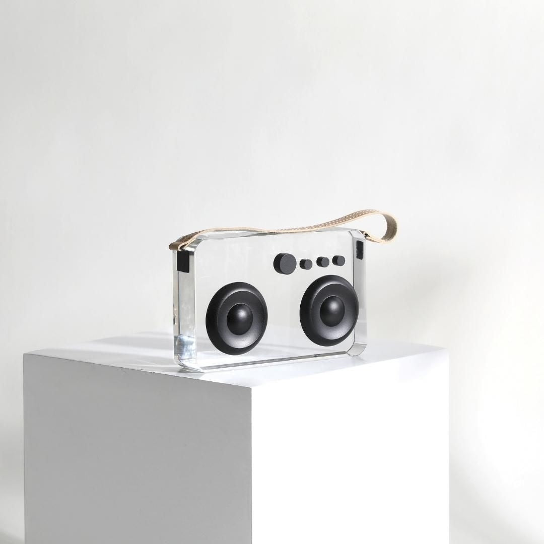 Harmony Crystal Jukebox Sculpture