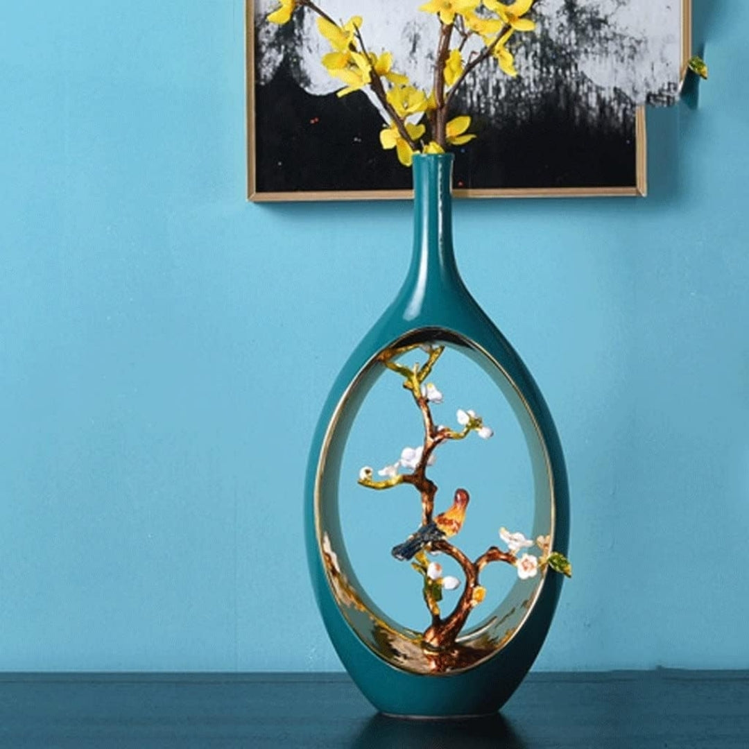 Blossom Haven Decorative Vase