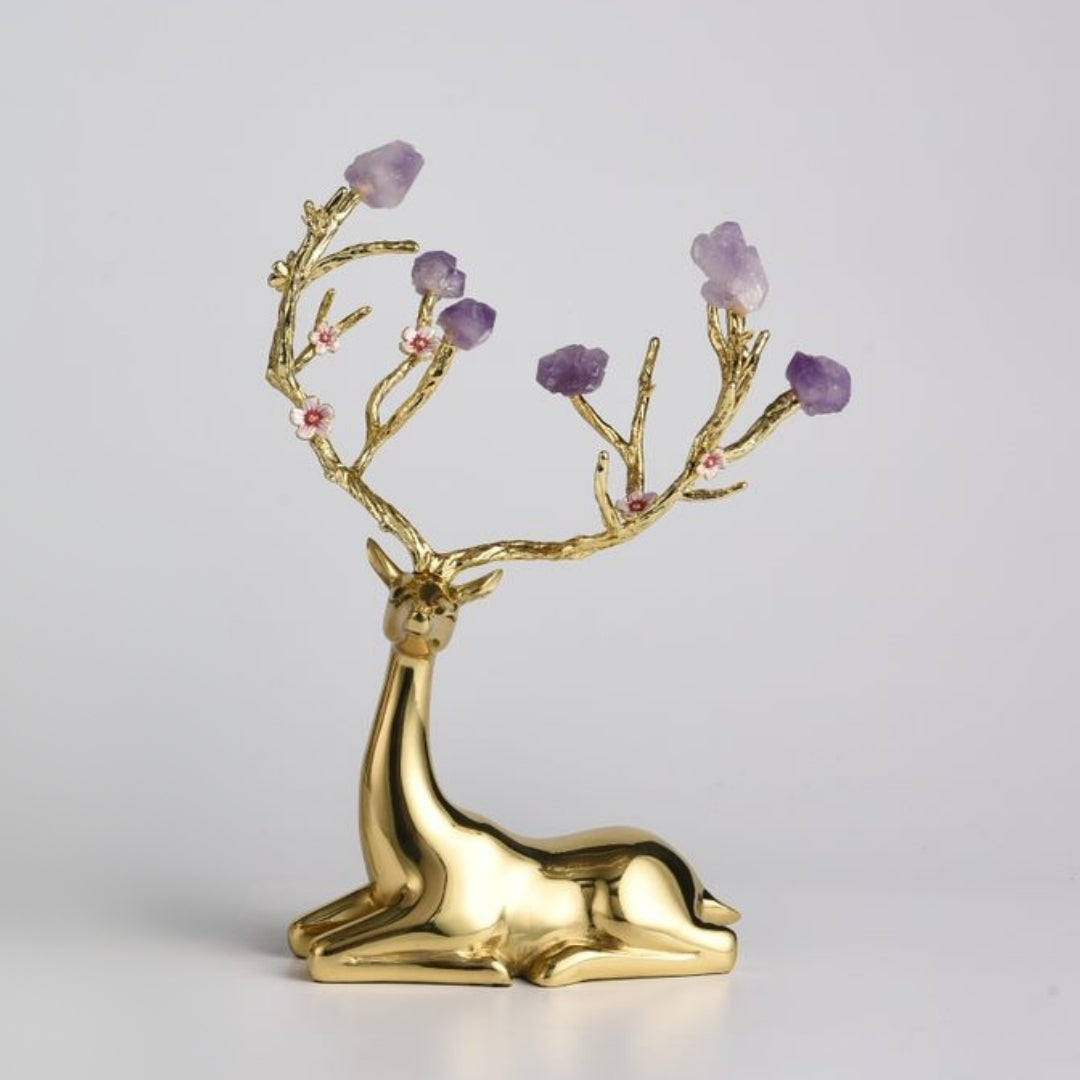 Gilded Lavender Serenity Ornament