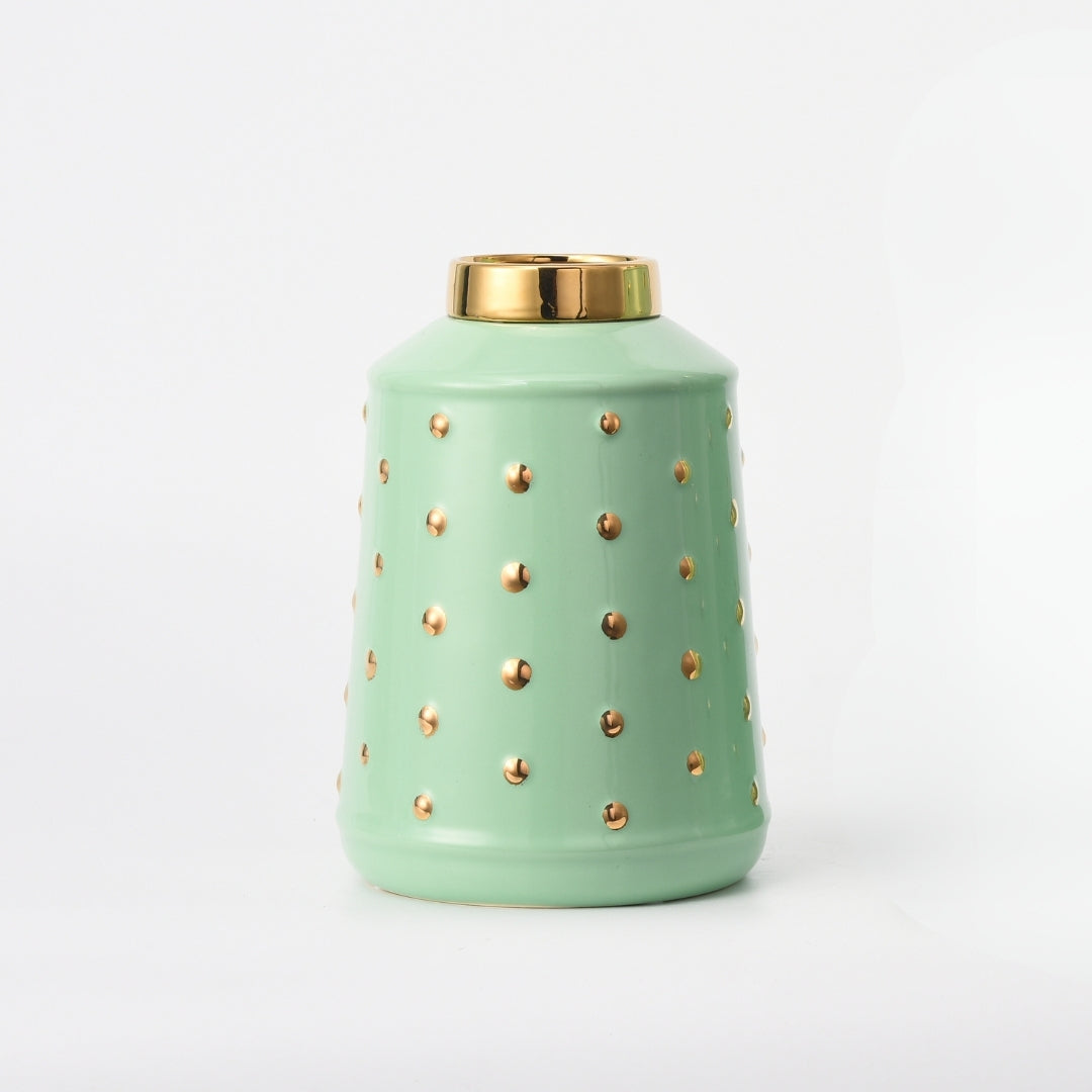 Gilded Constellation Flower Vase
