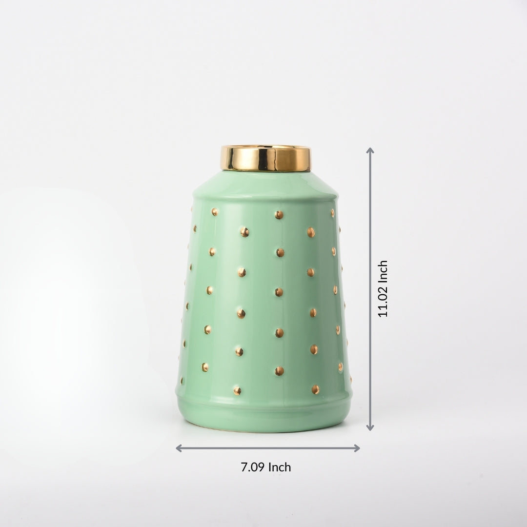 Gilded Constellation Flower Vase