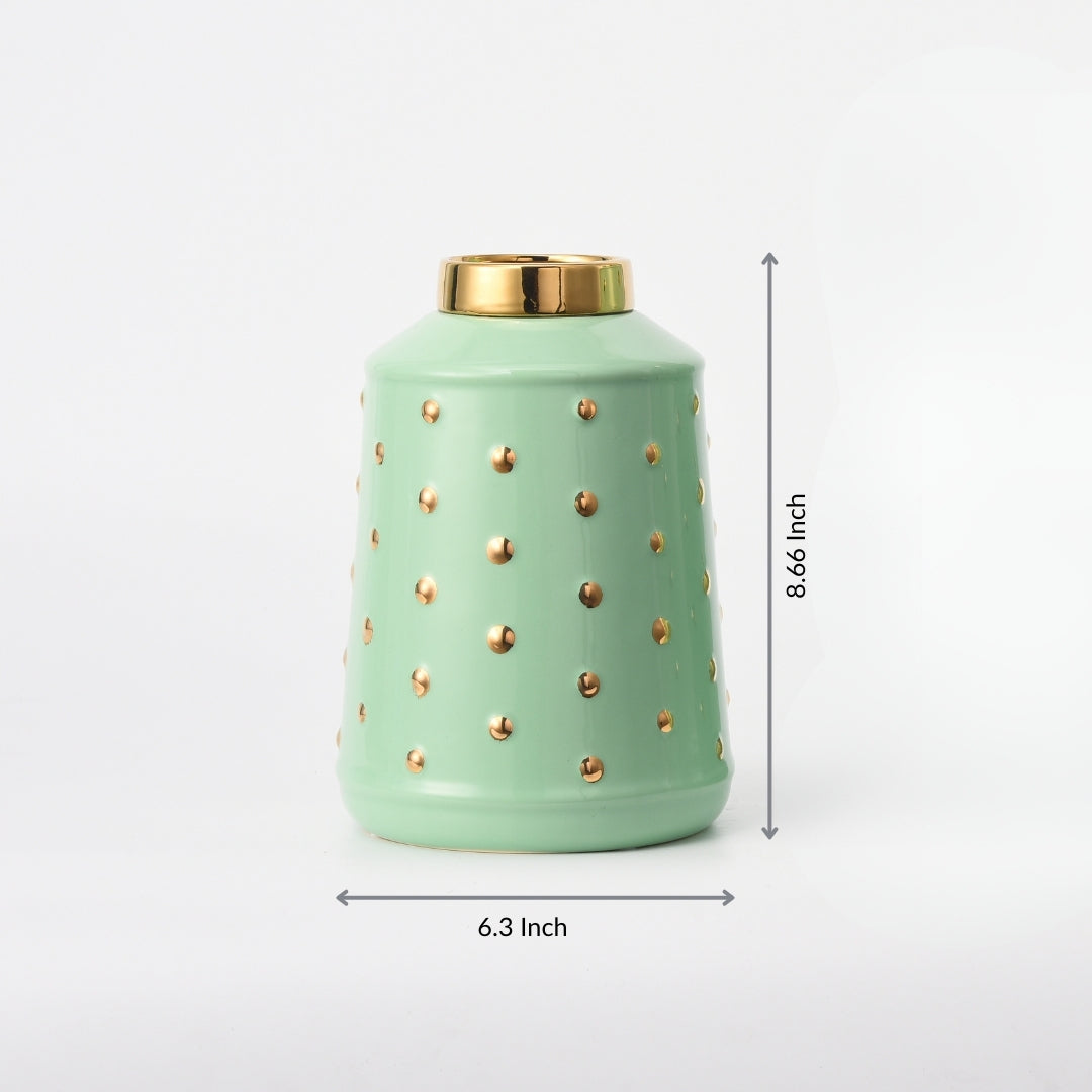 Gilded Constellation Flower Vase