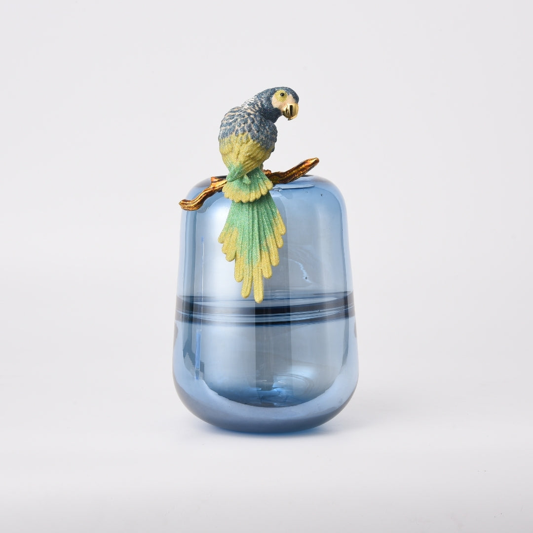 Avian Adornments Flower Vase