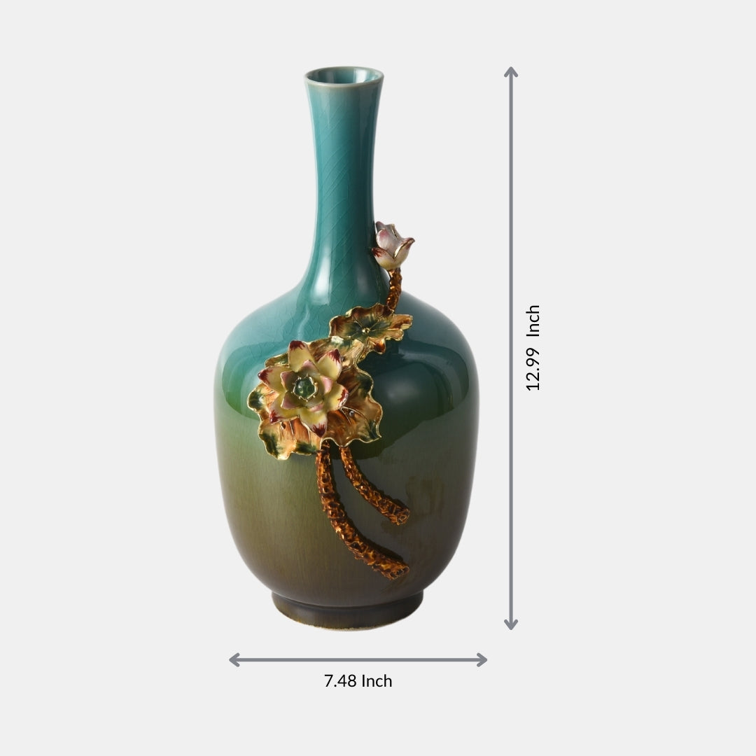 Regal Resonance Flower Vase