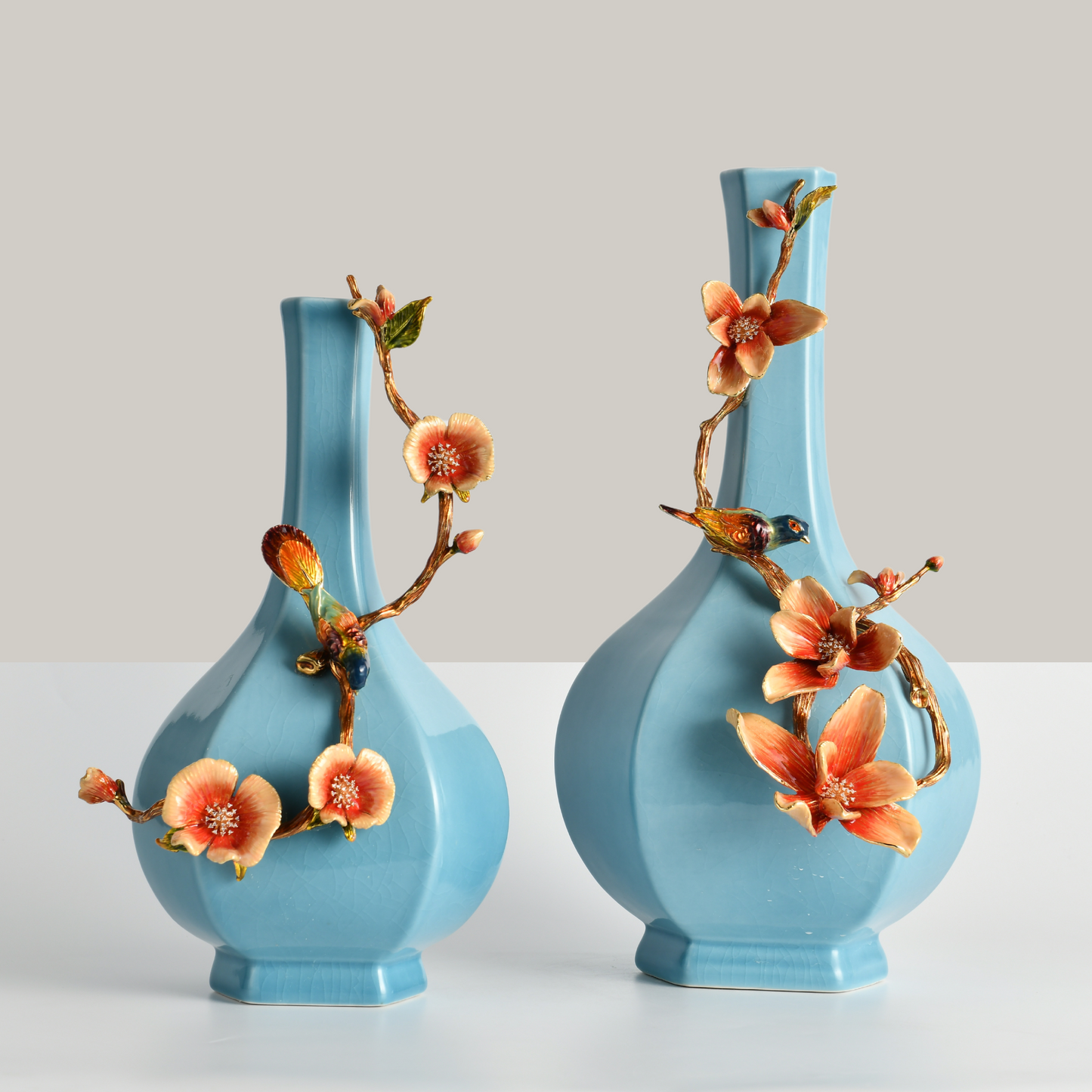 Citrus Sky Flower Vase (Set of 2)
