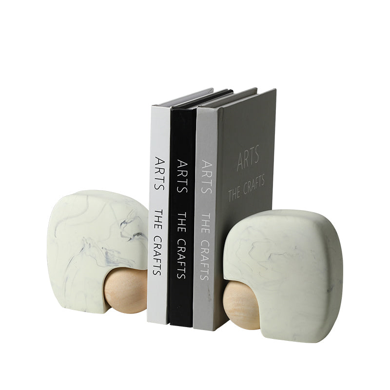 Luna Elimination Bookend Decorative Accent