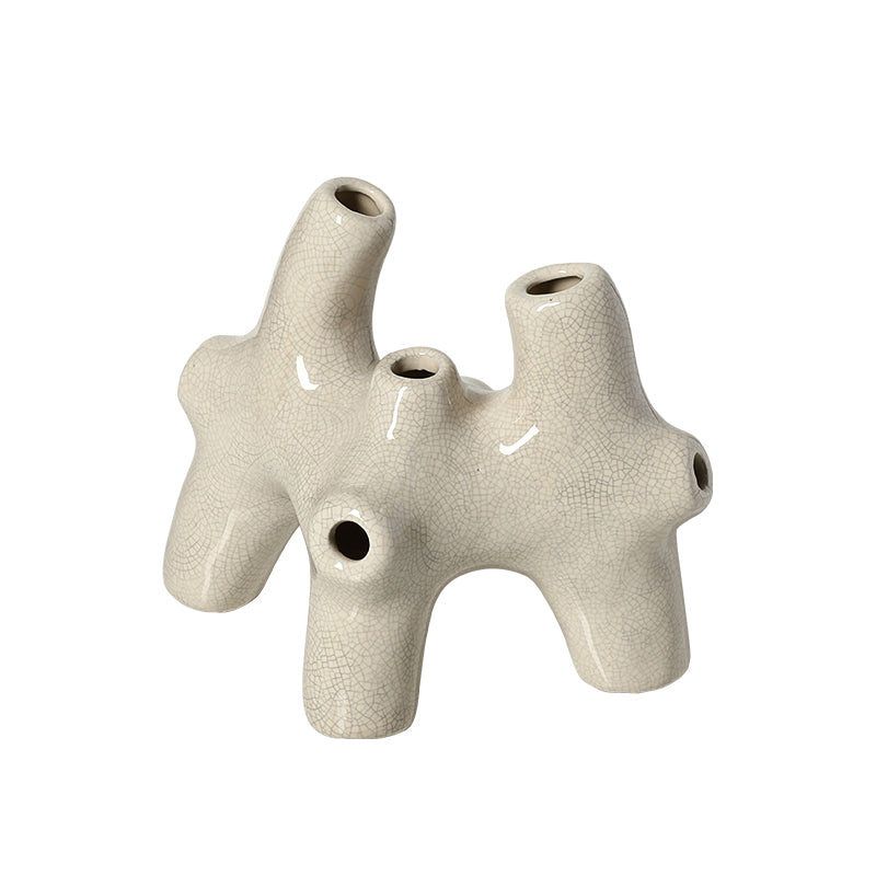 Ember Tripod coral Decorative Accent