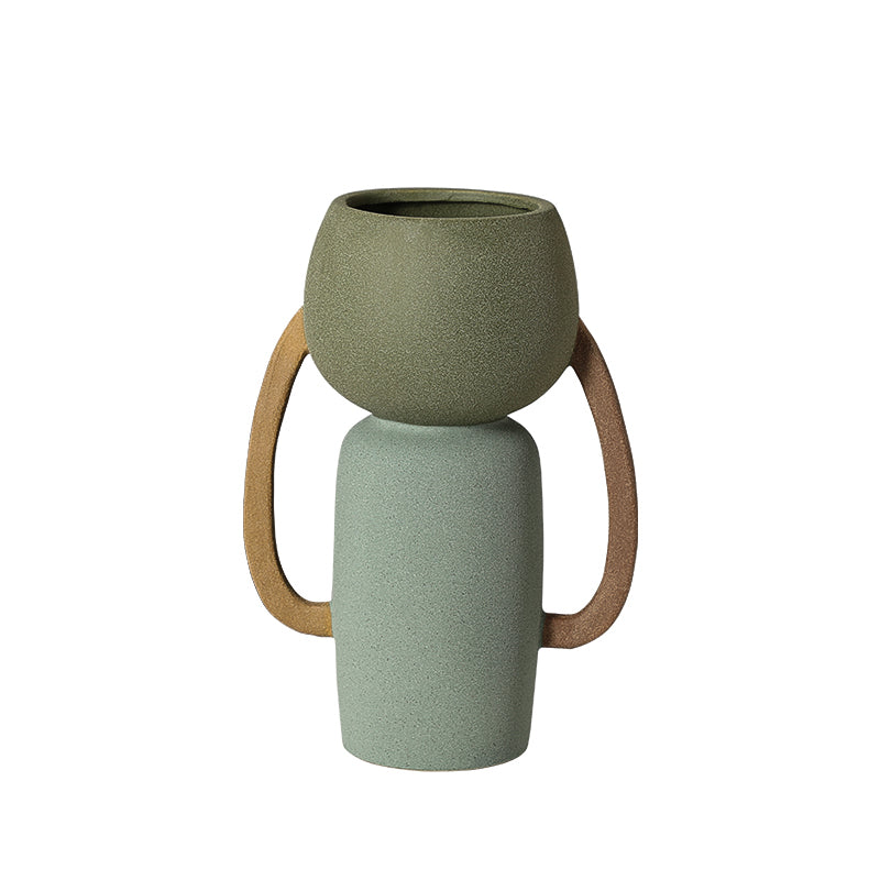Celeste Four-Color Amphorae Vase