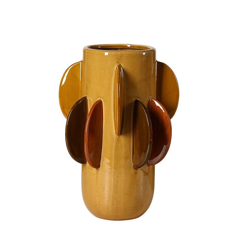 Serene Colorful Fin Vase