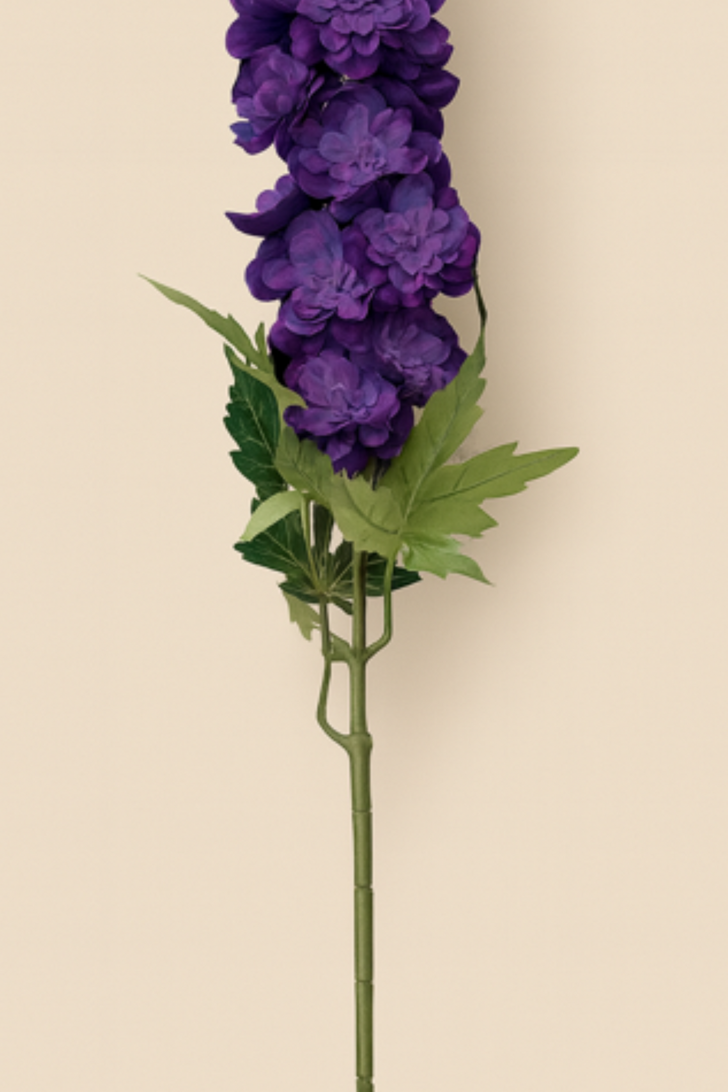 Faux Delphinium Enchanted Flower Stem - Purple