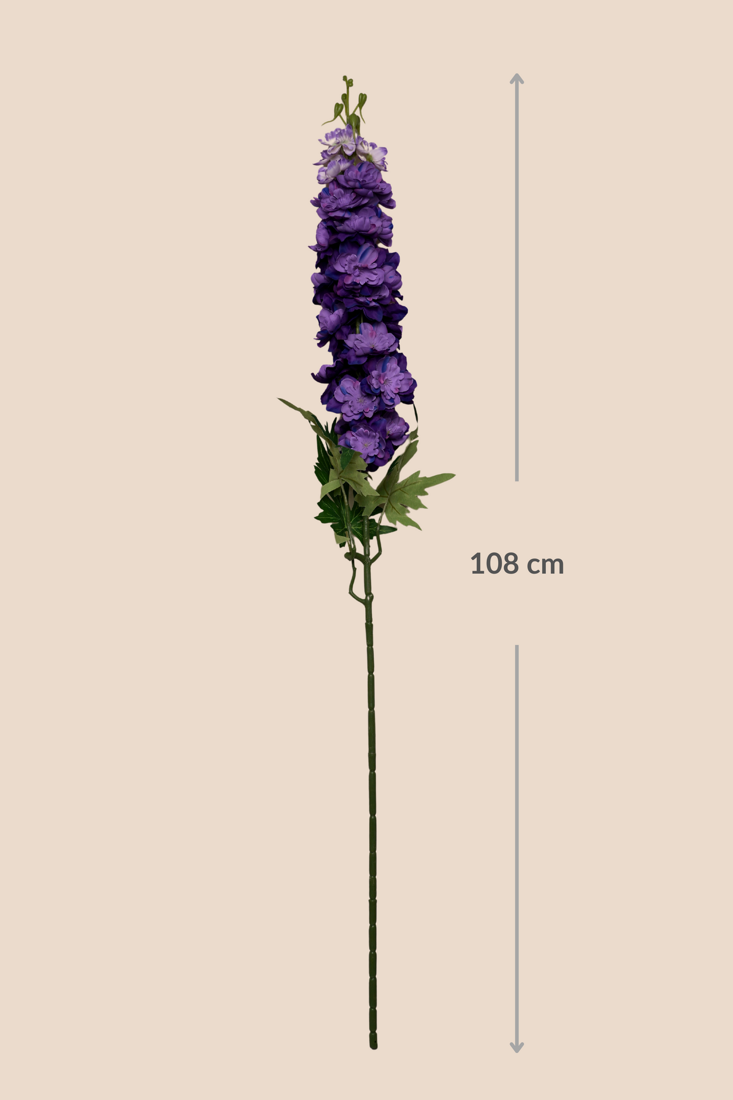 Faux Delphinium Enchanted Flower Stem - Purple