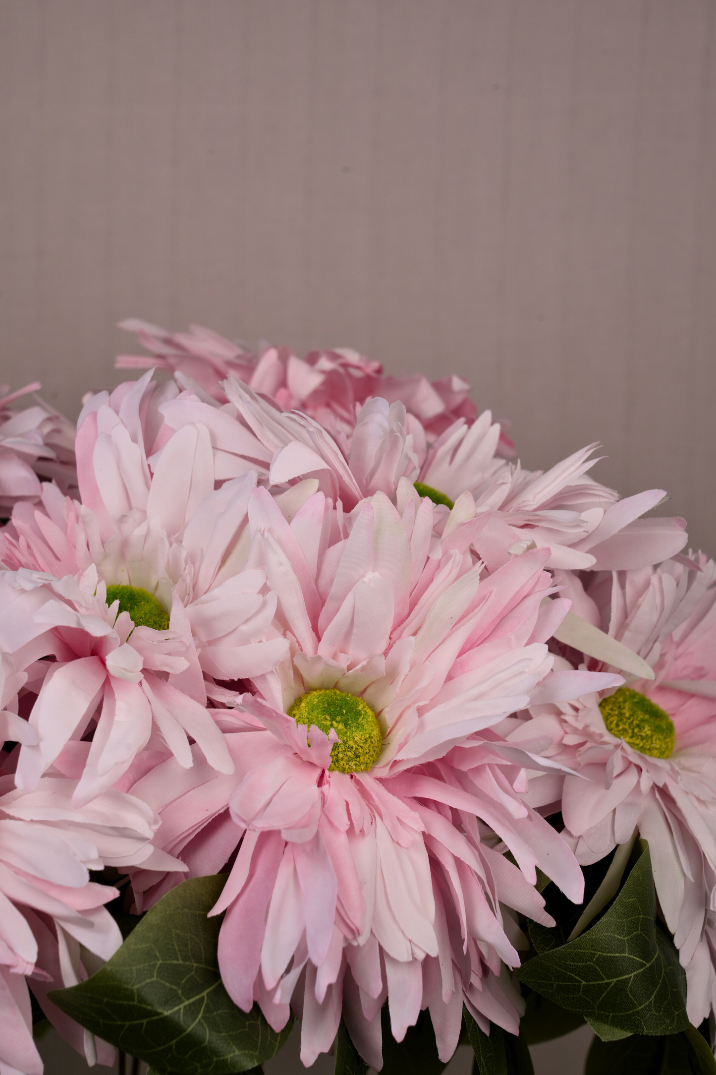 Faux Chrysanthemums Ethereal Flower Stem - Light Pink
