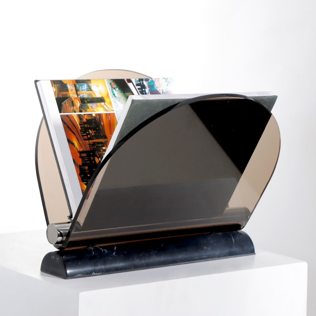 Nebula Noir Modern Bookends