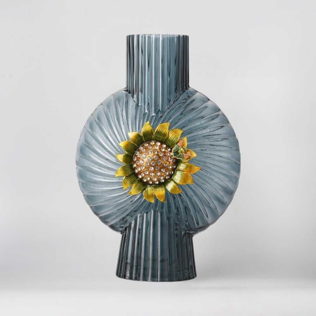 Opaline Petals Flower Vase