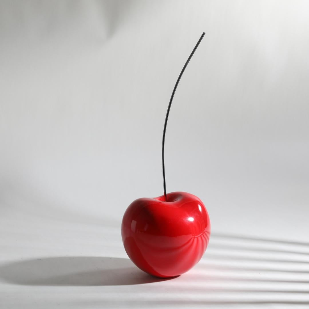 Cherry Blossom Reverie Red Cherry Decor Ornament (Large)