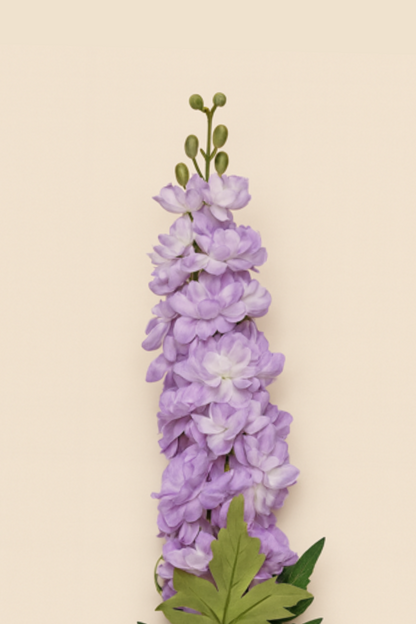 Faux Delphinium Enchanted Flower Stem - Lavender