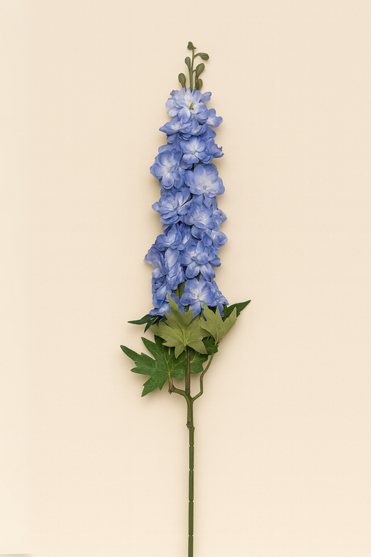 Faux Delphinium Enchanted Flower Stem - Blue