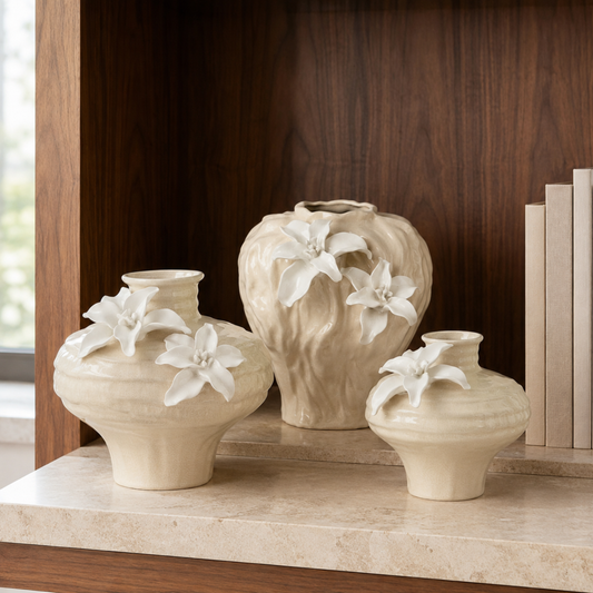 Lily Vase (Set of 3)
