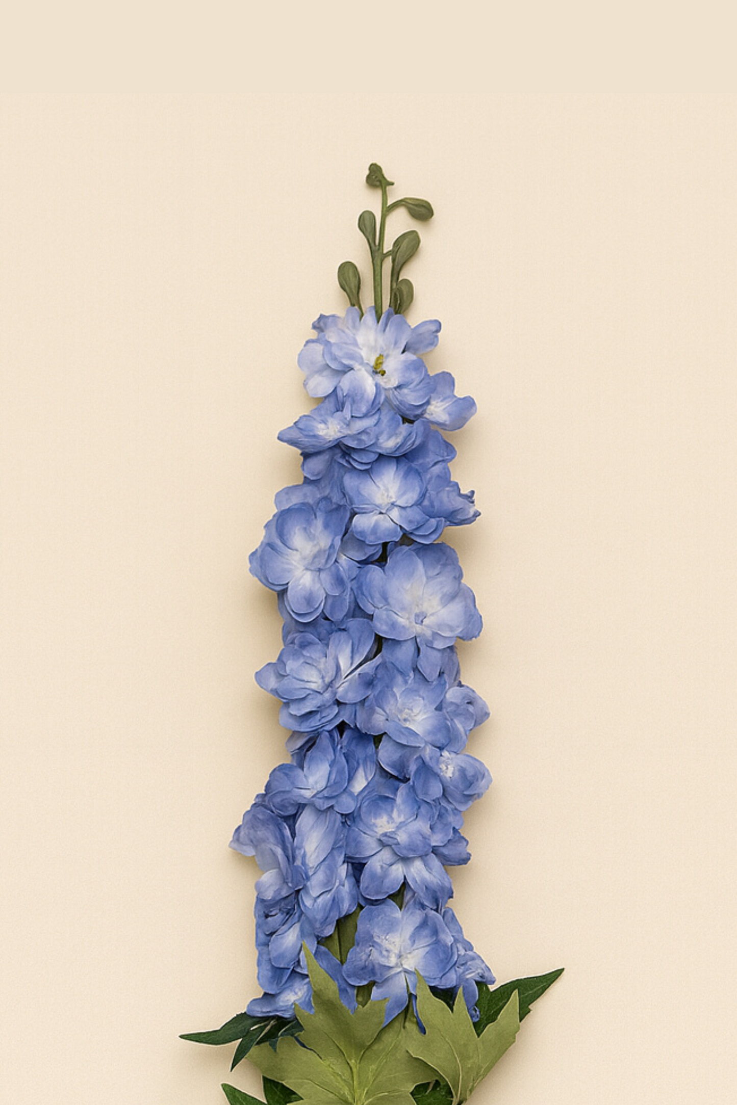 Faux Delphinium Enchanted Flower Stem - Blue
