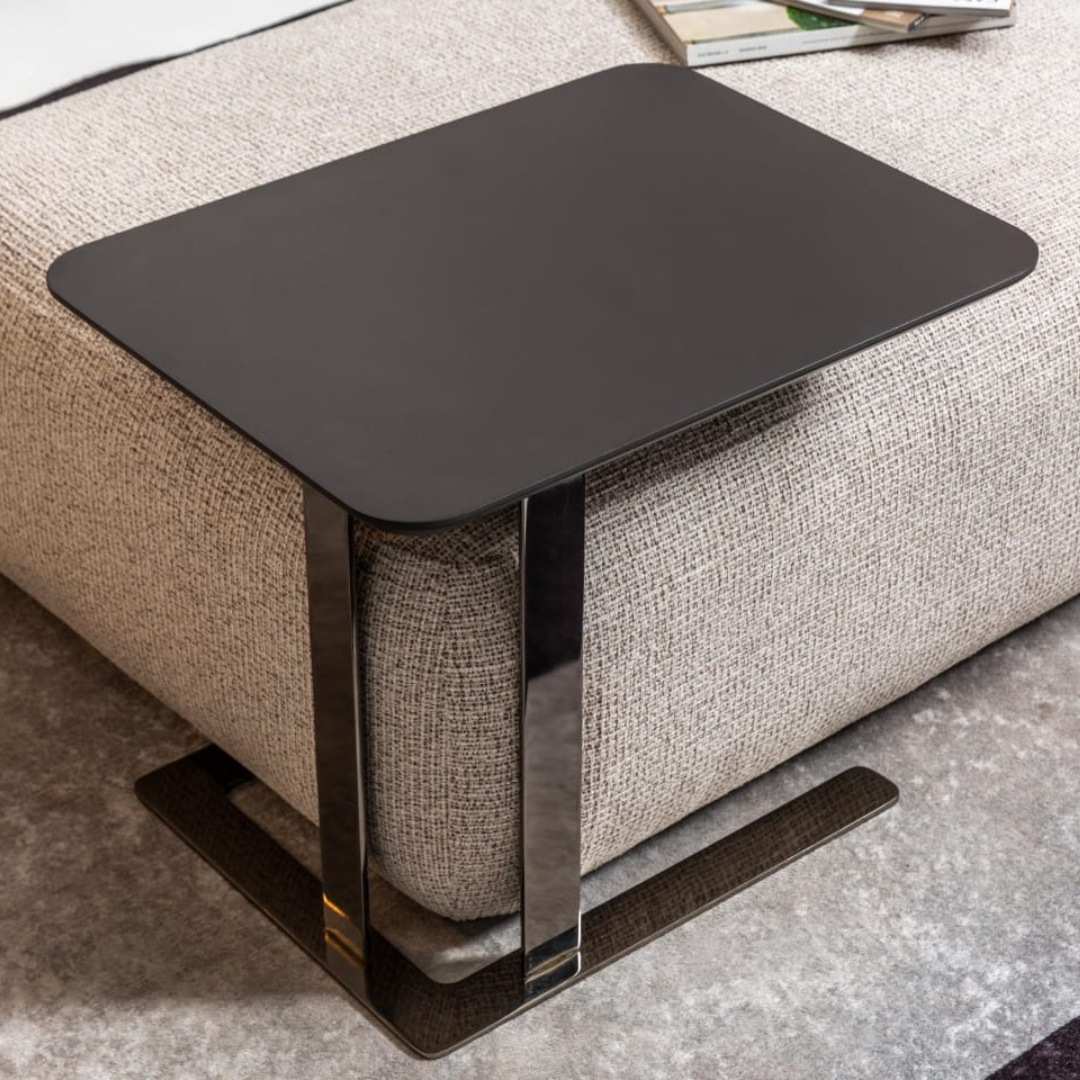 Noto C-Shaped End Table