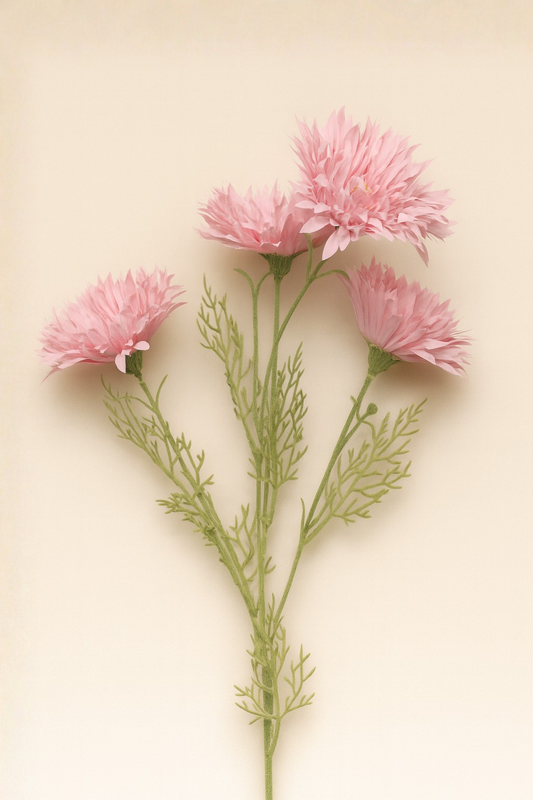 Faux Gerbera Daisy Graceful Flower Stem - Pink