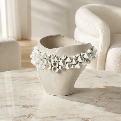 Willow Floral Porcelain Vase