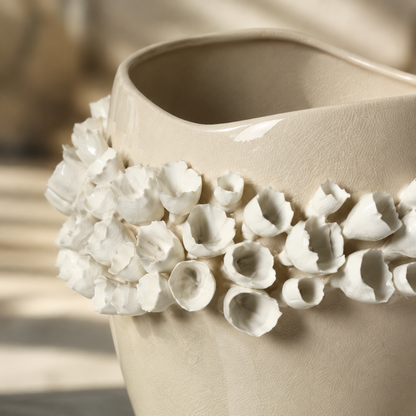 Willow Floral Porcelain Vase