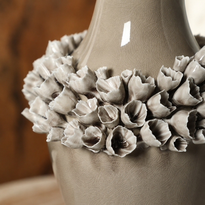 Celeste Floral Porcelain Vase