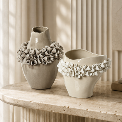 Celeste Floral Porcelain Vase