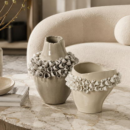 Willow Floral Porcelain Vase