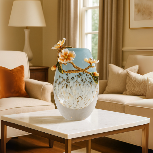 Blossom Dew Art Glass Vase (Large)