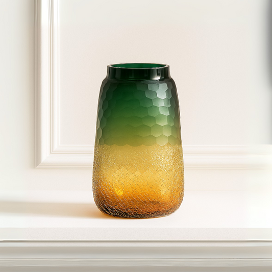 Forest Ember Glass Vase (Small)