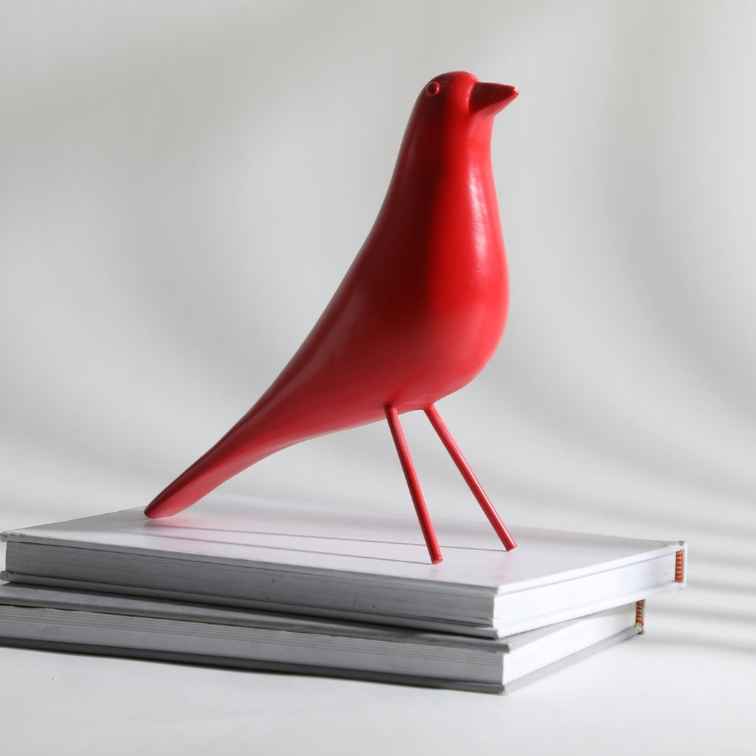 Enigmatic Intrigue Resin Bird Sculpture