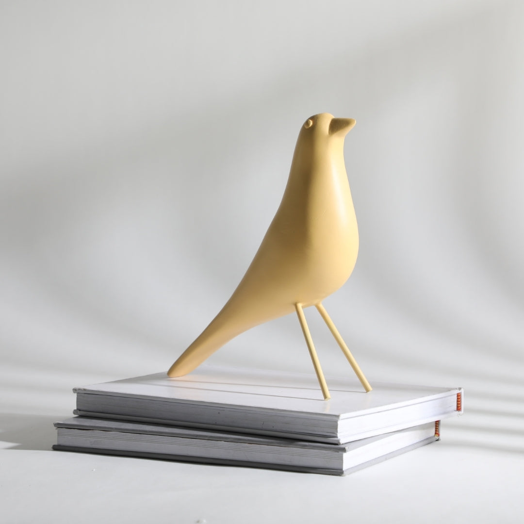 Enigmatic Intrigue Resin Bird Sculpture