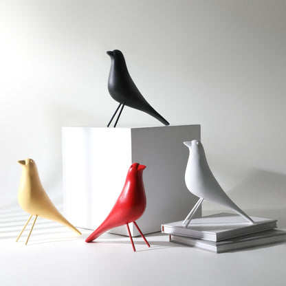 Enigmatic Intrigue Resin Bird Sculpture