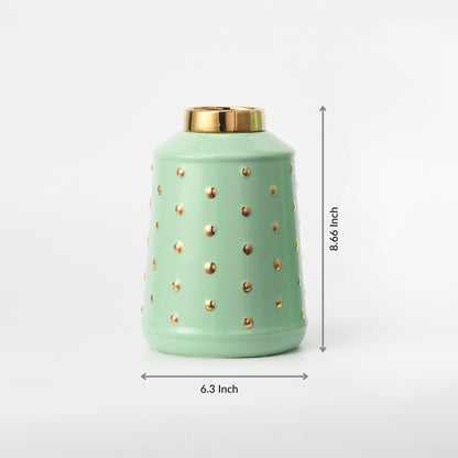 Gilded Constellation Flower Vase
