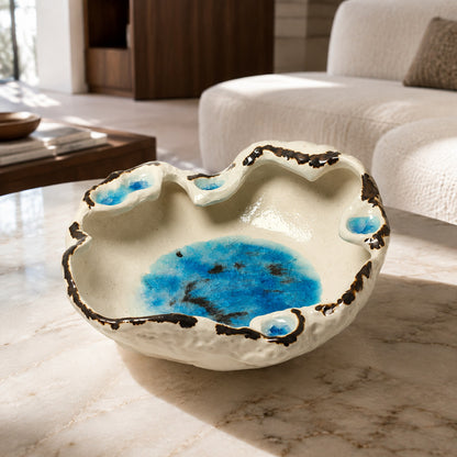 Verdant Plateau Lake Plate Decorative Tray