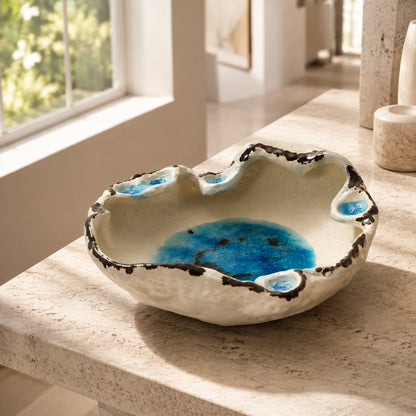 Verdant Plateau Lake Plate Decorative Tray