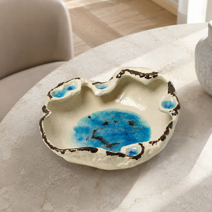 Verdant Plateau Lake Plate Decorative Tray