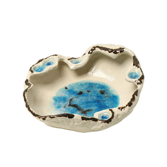 Verdant Plateau Lake Plate Decorative Tray