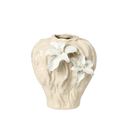 Halo Glazed Lily Vase