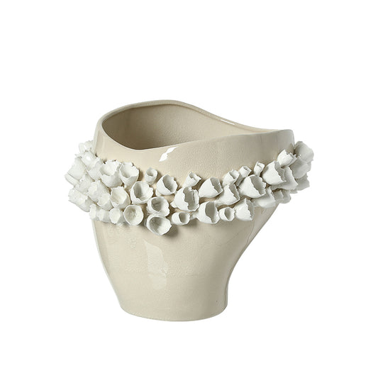 Willow Floral Porcelain Vase