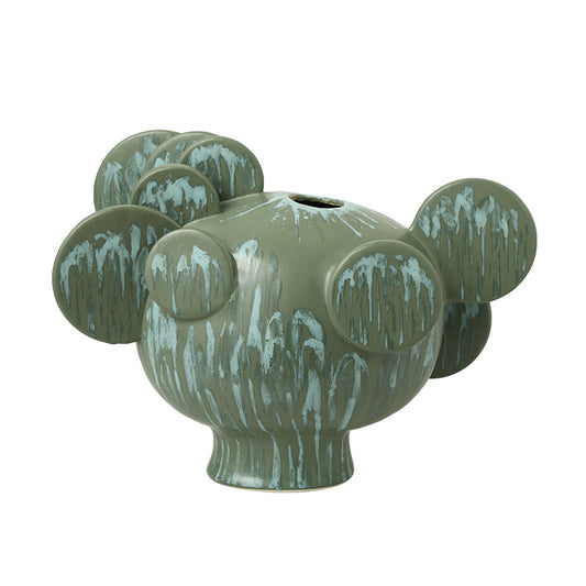 Luna Glazed Cactus Decorative Accent